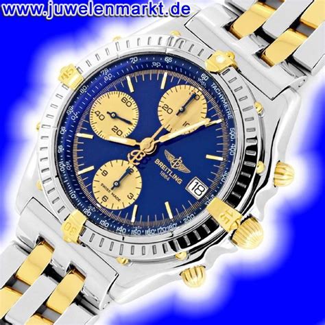 breitling pilotband 20mm|Breitling Chronomat Pilotband 20mm Stahl/gold 302d Top .